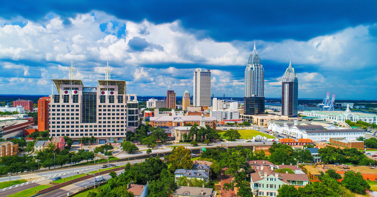 City of Mobile, Alabama landscape