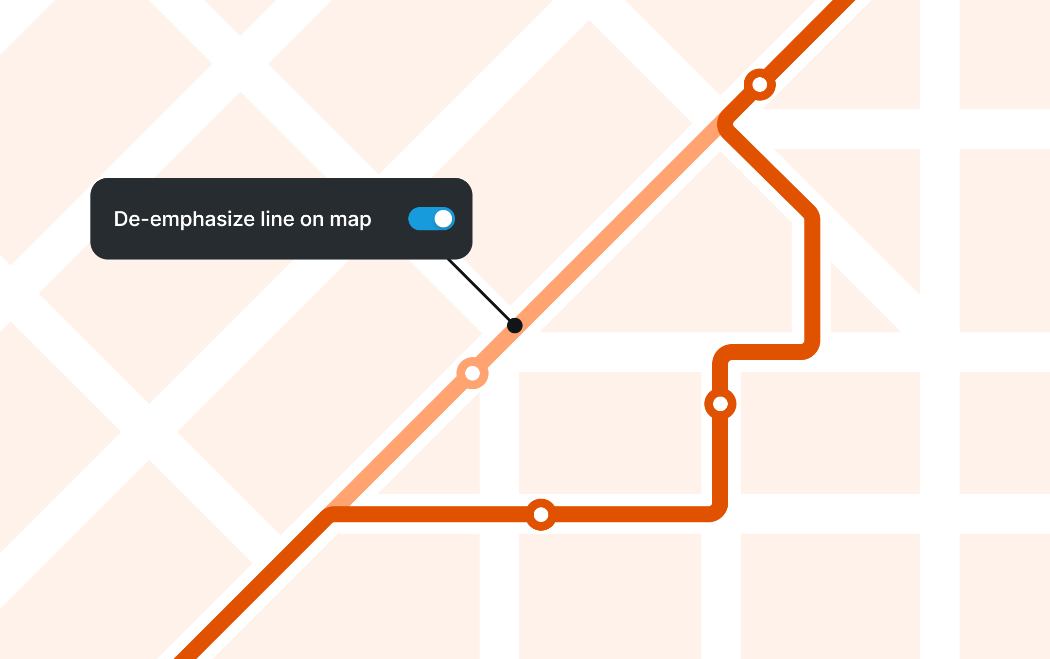De-emphasize Lines On Your Map For Clearer Views