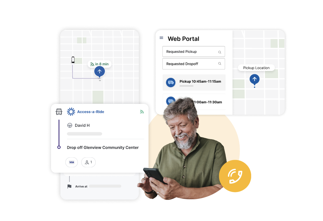 rider booking tools paratransit