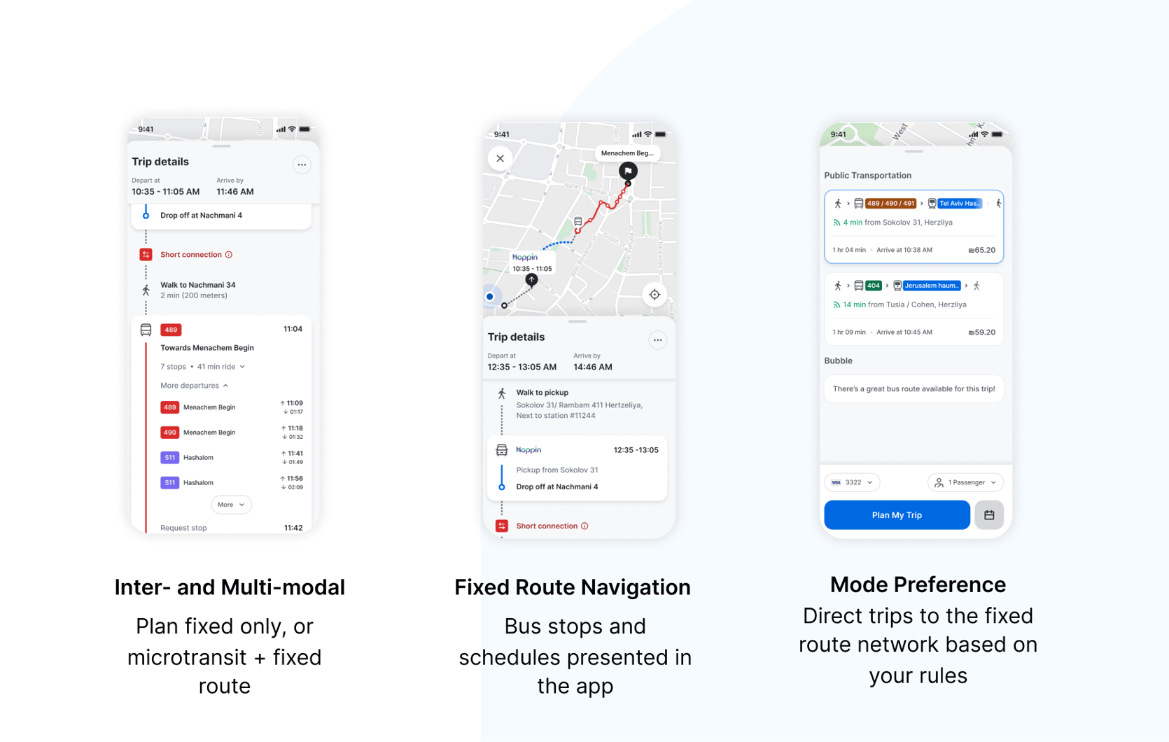 New at Via: Features transforming transit so far this year