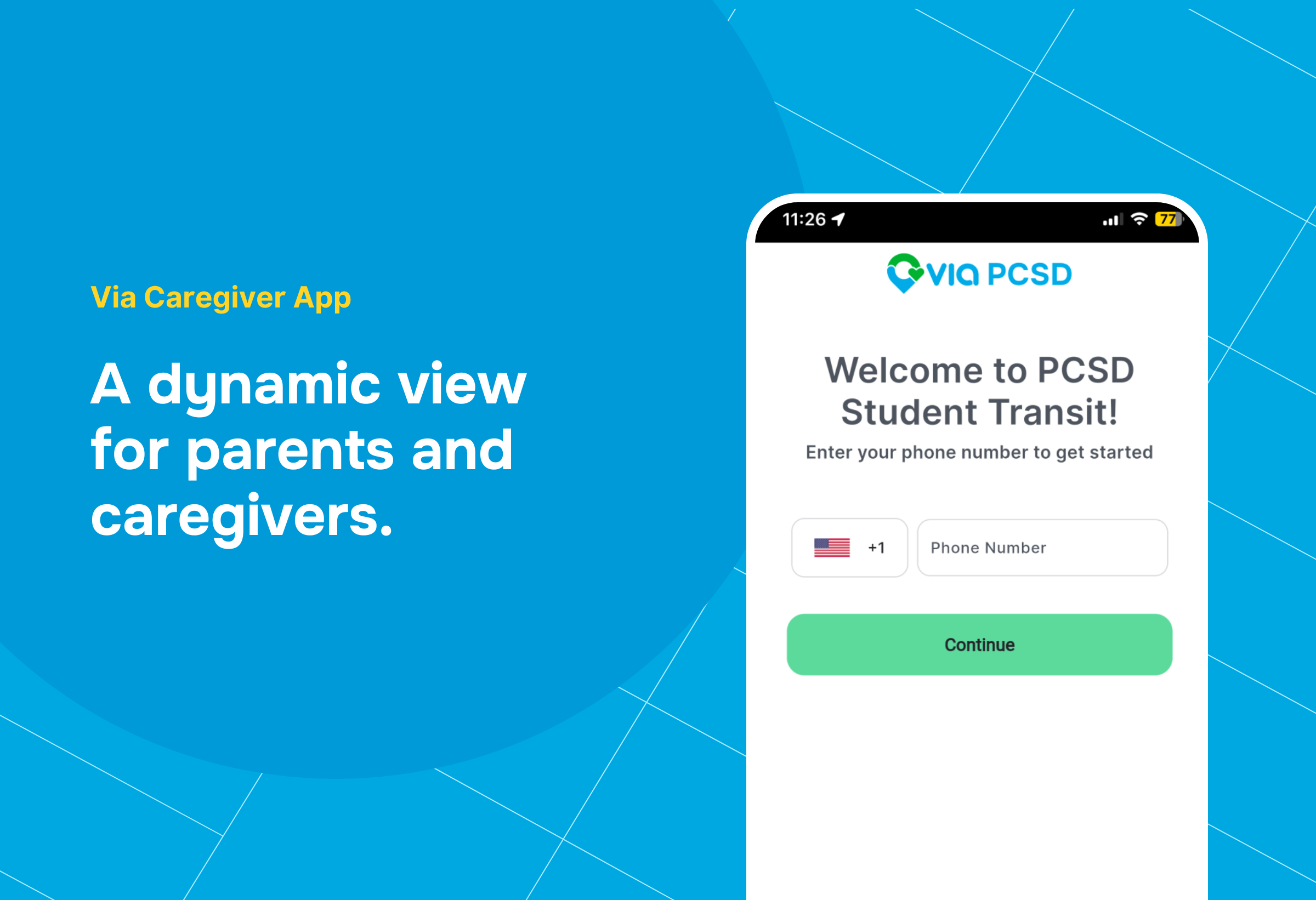 Inside Via's Student Caregiver App