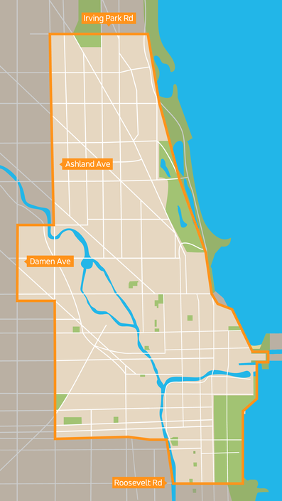 Wicker Park Map