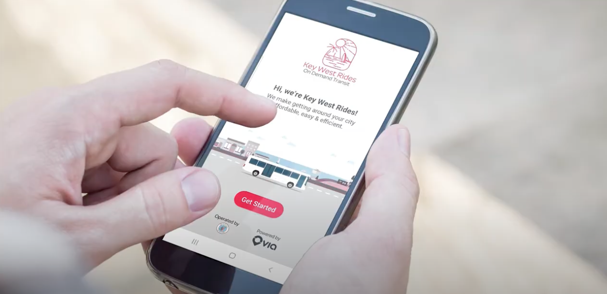 Key West Ride Service Key West Rides surpasses 40,000 app-based, on-demand transit trips